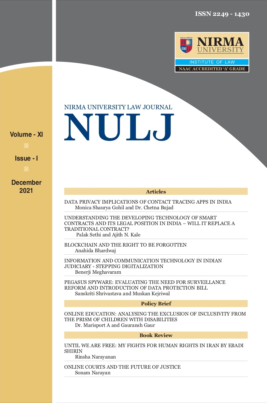 NULJ Volume 11, Issue 1, December 2021