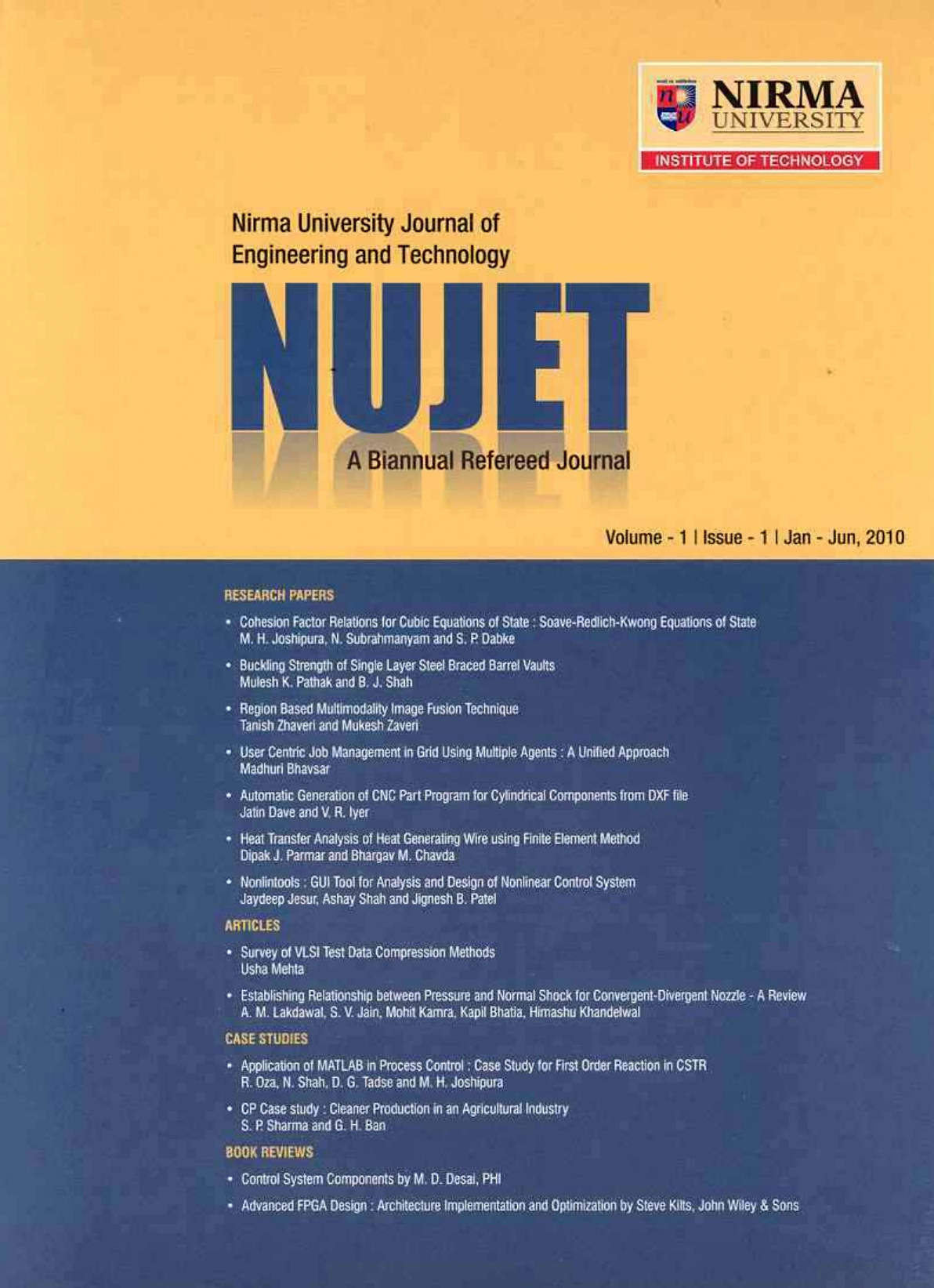 NUJET Cover